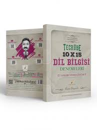 TECRÜBE 10X15 VİDEO ÇÖZÜMLÜ DİL BİLGİSİ DENEMELERİ