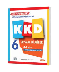 KKD 6. SINIF SOSYAL BİLGİLER HAFTALIK KAZANIM KAVRAMA DENEMELERİ (44 FÖY)
