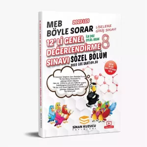 SİNAN KUZUCU LGS İLK DOZ 12 Lİ DENEME