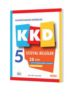 KKD 5. SINIF SOSYAL BİLGİLER HAFTALIK KAZANIM KAVRAMA DENEMELERİ (40 FÖY)