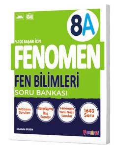 FENOMEN 8. SINIF FEN BİLİMLERİ SORU BANKASI (A)