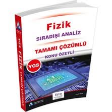 SIRADIŞI ANALİZ TYT FİZİK-1 KONU ÖZETLİ TAMAMI ÇÖZÜMLÜ