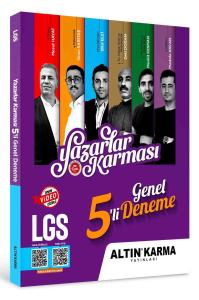ALTINKARMA YAZARLAR KARMASI  LGS 5.Lİ GENEL DENEME SETİ -YENİ