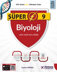 ARMADA 9. SINIF SÜPER BİYOLOJİ SORU KİTABI YENİ NESİL