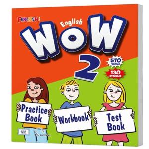 WOW 2. SINIF ENGLISH PRACTICE BOOK + WORKBOOK + TEST BOOK