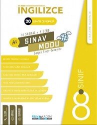 PRUVA 8. SINIF SINAV MODU İNGİLİZCE