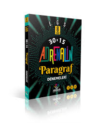 ADRENALİN LGS 30X15 PARAGRAF DENEME