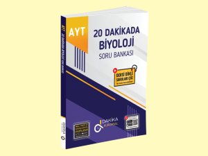 DAKİKA AYT 20 DAKİKADA BİYOLOJİ KURUMSAL SORU BANKASI