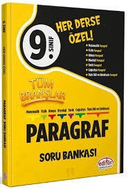 EDİTÖR 9. SINIF TÜM BRANŞLAR PARAGRAF SORU BANKASI