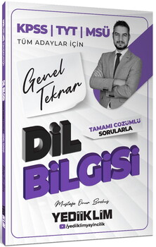 YEDİİKLİM 2026 KPSS TYT MSÜ TÜM ADAYLAR İÇİN DİL BİLGİSİ TAMAMI ÇÖZÜML