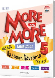 5. SINIF MORE & MORE HAFTALIK KAZANIM KAVRAMA FÖYLERİ (40 FÖY)