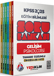 YEDİİKLİM 2025 KPSS EĞİTİM BİLİMLERİ TAMAMI ÇÖZÜMLÜ MODÜLER SET SORU BANKASI