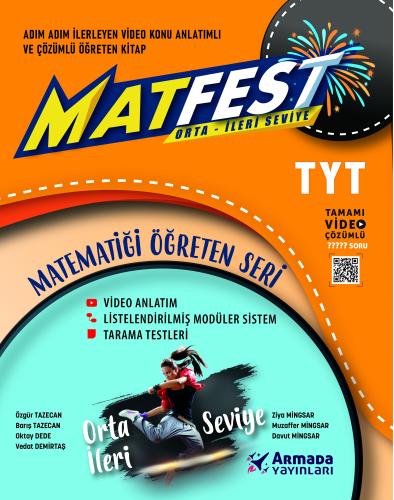 ARMADA YKS TYT MATFEST ORTA İLERİ SEVİYE SORU KİTABI*YENİ*