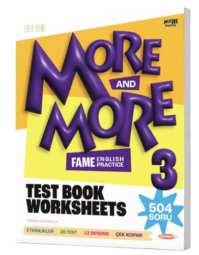 3. SINIFMORE & MORE WORKSHEETS & TEST BOOK & SELFIE TEST