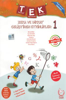 PALME 1. SINIF TEK ZEKA VE DİKKAT GEL.ETK + YAPRAK TEST *YENİ* 2019(GENEL YETENE