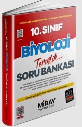 MİRAY 10. SINIF BİYOLOJİ KONU ÖZETLİ TEMATİK SORU BANKASI