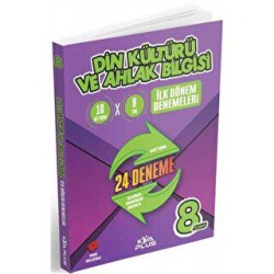 KVA 8. SINIF DİN KÜLTÜRÜ VE AHLAK BİLGİSİ İLK DÖNEM DENEMELERİ(24 DENEME)