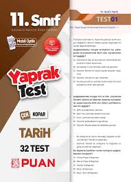 PUAN 11. SINIF AYT TARİH YAPRAK TEST