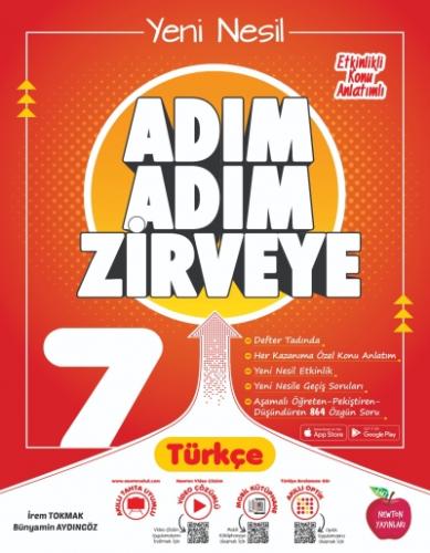 NEWTON 7. SINIF ADIM ADIM ETKİNLİKLİ KONU ANLATIMLI  SORU BANKALARI TÜRKÇE