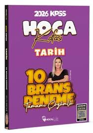 2026 KPSS Tarih 10 Deneme Çözümlü