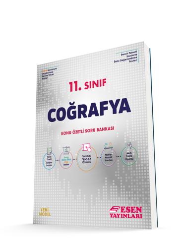 ESEN  11. SINIF COĞRAFYA KONU ÖZETLİ SORU BANKASI
