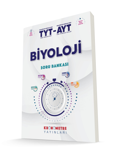 KRONOMETRE KURUMSAL TYT-AYT BİYOLOJİ SORU BANKASI