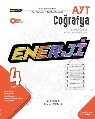 PALME YKS AYT ENERJİ COĞRAFYA KONU ÖZETLİ SORU FASİKÜLLERİ *YENİ*