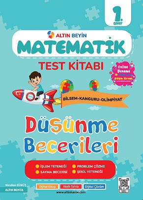 ALTIN NOKTA 1. SINIF ALTIN BEYİN MATEMATİK TEST KİTABI