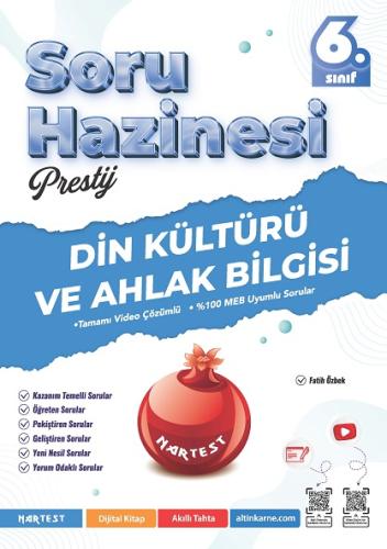 NARTEST 6. SINIF PRESTİJ DİN KÜLTÜRÜ VE AHLAK BİLGİSİ SORU HAZİNESİ