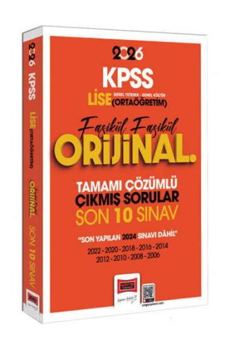YARGI KPSS ORTAÖĞRETİM GY GK FASÜKÜL FASÜKÜL ORİJİNAL SON 10 SINAV