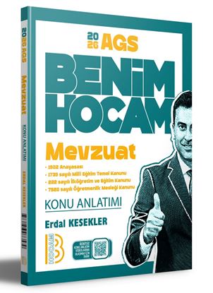 BENİM HOCAM 2025 - AGS  MEVZUAT KONU ANLATIMLI