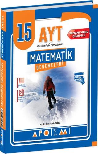 APOTEMİ YKS AYT DENEME 15 Lİ MATEMATİK - 2025