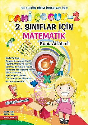 ALTIN NOKTA 2. SINIF DAHİ ÇOCUK MATEMATİK KONU ANLATIM BİLSEM KANGURU 