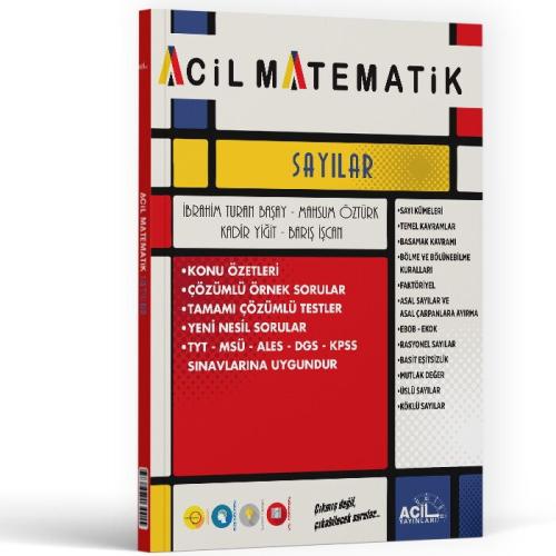ACİL TYT FASİKÜL SAYILAR - 2024-25
