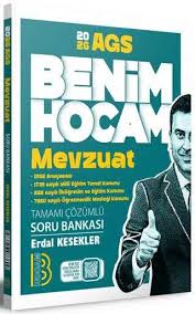 BENİM HOCAM 2025 - AGS  MEVZUAT SORU BANKASI