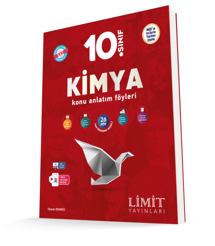 LİMİT 10. SINIF KİMYA KONU ANLATIM FÖYLERİ