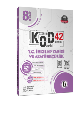 Fİ 8. SINIF T.C.İNKILAP TARİHİ VE ATATÜRKÇÜLÜK KOD42 DENEME
