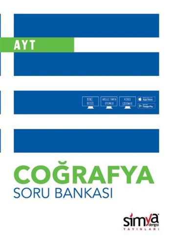SİMYA COĞRAFYA (AYT) SORU BANKASI VİDEO ÇÖZÜMLÜ