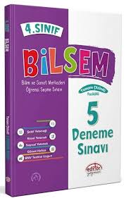 EDİTÖR 4. SINIF BİLSEM TAMAMI ÇÖZÜMLÜ 5 FASİKÜL DENEME SINAVI
