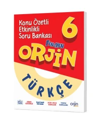 ORJİN 6. SINIF TÜRKÇE KONU ÖZETLİ ETKİNLİKLİ  SORU BANKASI