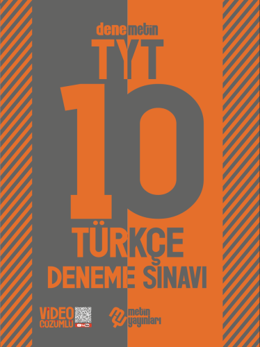 METİN TYT TÜRKÇE 10 DENEME 2024
