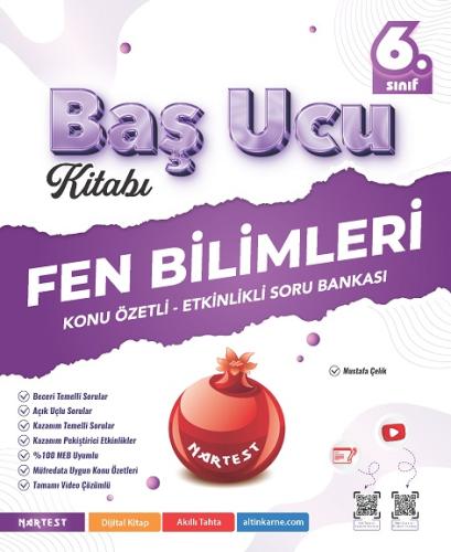 NARTEST 6. SINIF FEN BİLİMLERİ BAŞ UCU KİTABI
