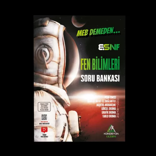 ÜÇGEN 8. SINIF KONDİSYON ÜÇGENİ – MEB DEMEDEN - FEN BİLİMLERİ - SORU B