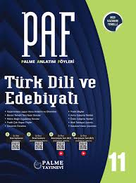 PALME PAF 11. SINIF TÜRK DİLİ VE EDEBİYAT ANLATIM FÖYLERİ *KURUMSAL*