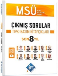 MSÜ ÇIKMIŞ SORULAR SON 8 YIL TIPKI BASIM KİTAPÇIKLARI