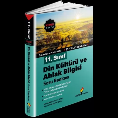 AYDIN 11. SINIF DİN KÜLTÜRÜ VE AHLAK BİLGİSİ KONU ÖZETLİ SORU BANKASI