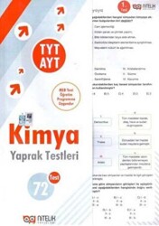 NİTELİK YAPRAK TEST YKS TYT AYT KİMYA