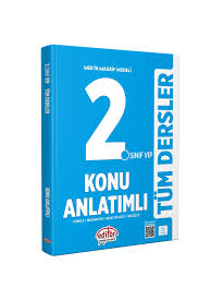 EDİTÖR 2. SINIF VİP TÜM DERSLER KONU ANLATIMLI MAVİ KİTAP MAARİF MODEL