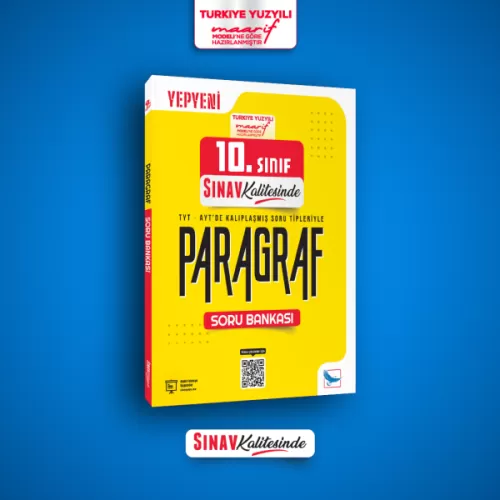 SINAV KALİTESİNDE 10. SINIF PARAGRAF SORU BANKASI