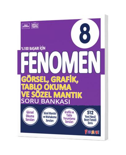 FENOMEN 8. SINIF GÖRSEL VE GRAFİK OKUMA SORU BANKASI